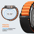Spigen רצועת שעון WBF1 ל-Apple Watch – תואמת Ultra 3/2/1 (49mm), Series 11/10 (46mm), 9/8/7 (45mm), 6/5/4 (44mm)